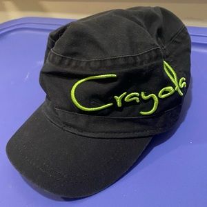 Black Crayola baseball hat